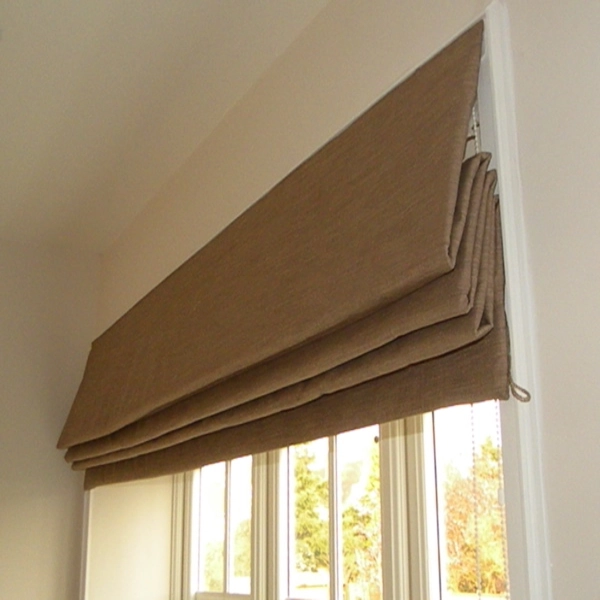 Thick charcoal thermal blinds for energy efficiency